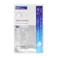 트란시노 약용 화이트닝 페이셜 마스크 EX 20mL×4매