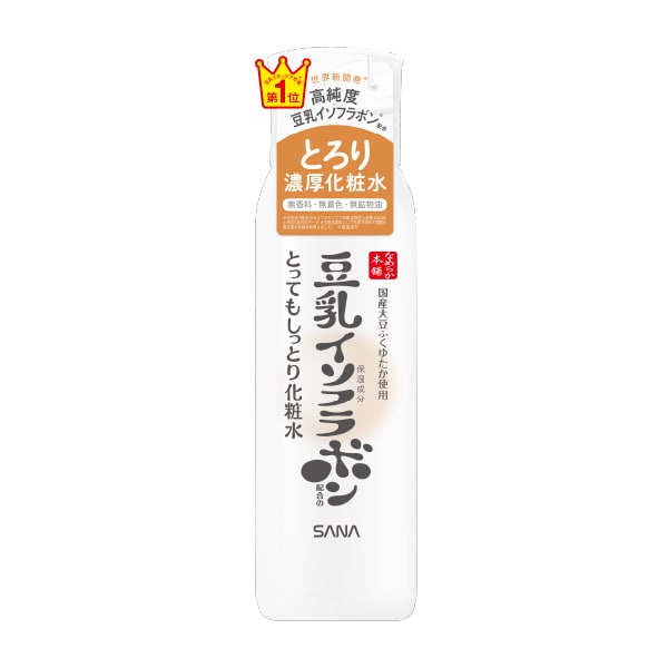 토키와 약품공업 나메라카혼포 두유 이소플라본 더 촉촉한 화장수 NC 200mL