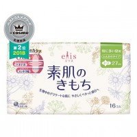 [생리대] 엘리스 메가미 스하다 키모치 슬림(특히많은 낮 용) 27cm 날개형 16매