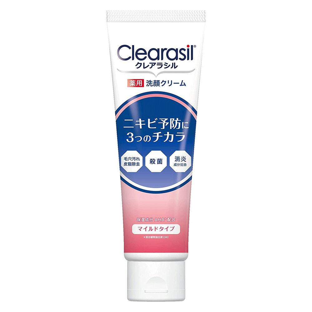 Clearasil 여드름 대책 약용 세안 폼 마일드 타입 120g